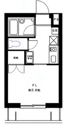 ヒルズコーナー鷺沼の物件間取画像